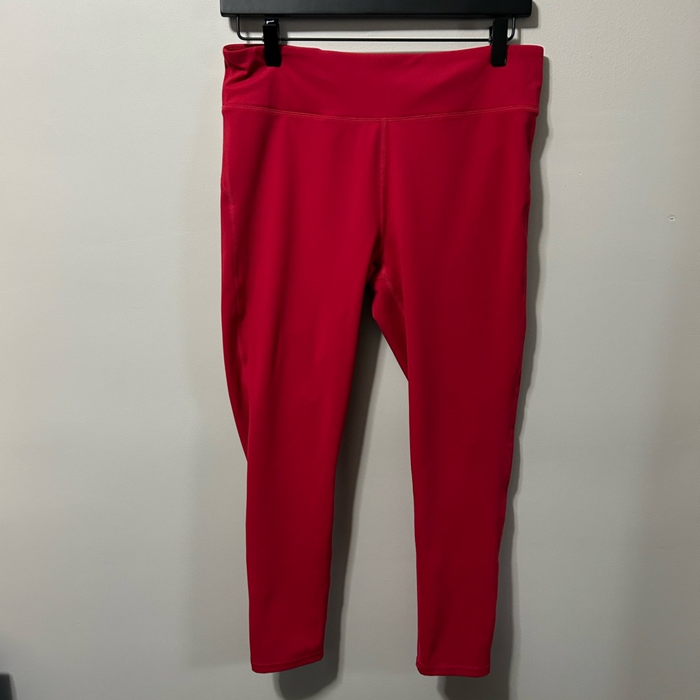 Vibrant Red Leggings